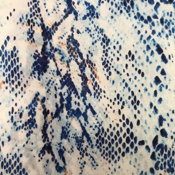 Parker silk Duncan snake print blouse - Picture 7 of 7
